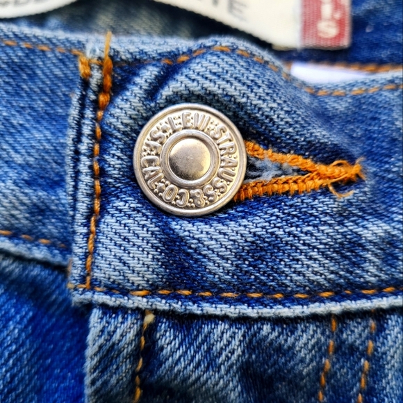 Levi's 516 Slim Fit Men's Blue Jeans W36 L30 Dark Wash Classic 100% Cotton Denim - Picture 4 of 12